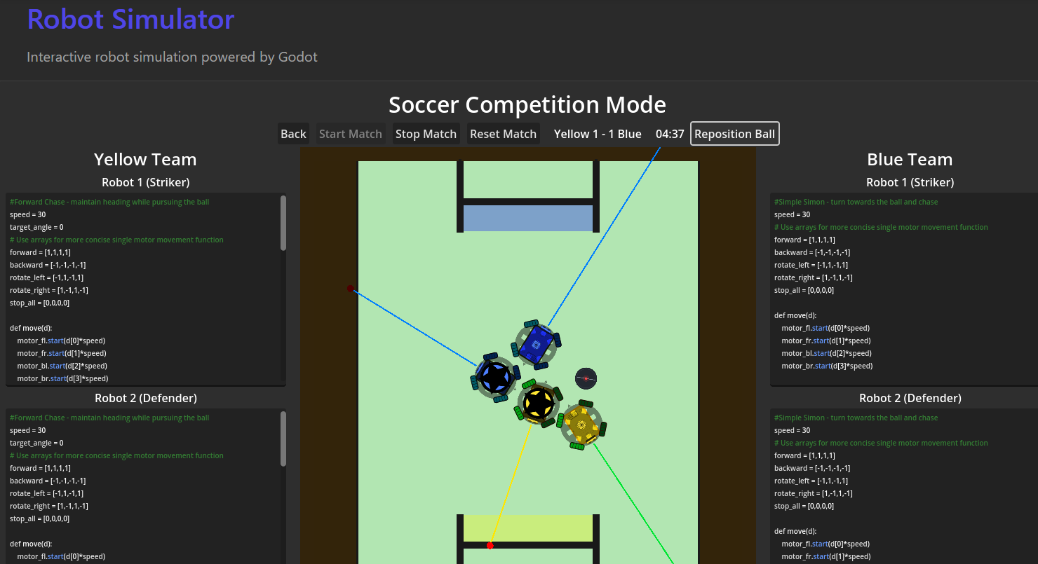 Soccer Simulator